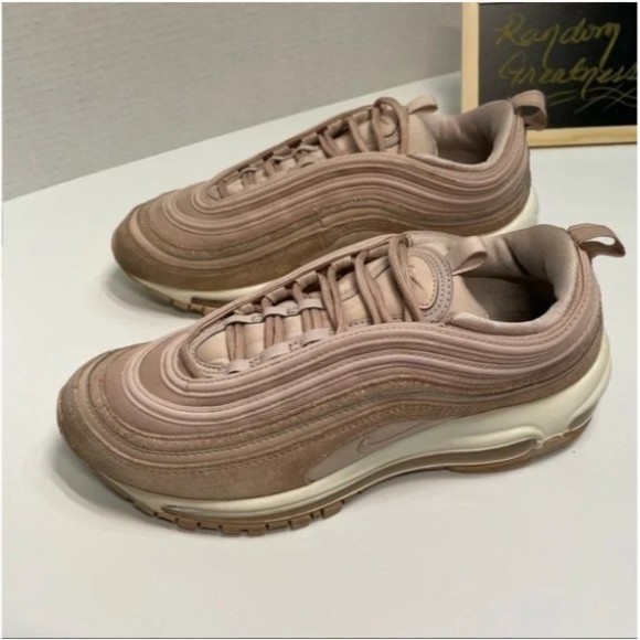Nike Air Max 97 - 2018 Metallic Particle Beige / White - Women’s US 8 - Picture 2 of 9